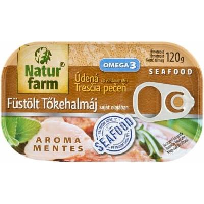 Natur farm Údená tresčia pečeň vo vlastnom oleji 120 g
