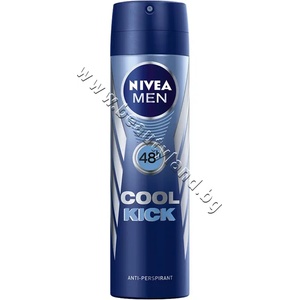 Nivea Дезодорант Nivea Men Cool Kick, p/n NI-82883 - Дезодорант за мъже против изпотяване (NI-82883)