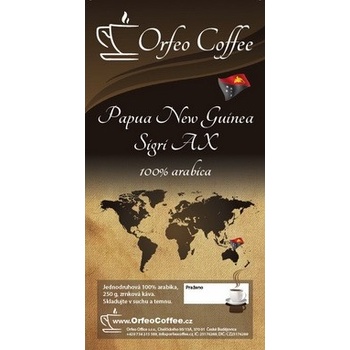Orfeo coffee Papua New Guinea Sigri AX 250 g