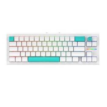 Image 1 of nubi NK68 Pro Wireless White 65 (NK68-PRO-WL-WH-ANSI)