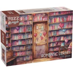 Yazz Пъзел Yazz Puzzle от 1000 части - Романтична библиотека (3884)