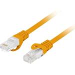 Lanberg Кабел Lanberg Cat6a U/UTP RJ45, 0.25 m, оранжев (PCU6-10CU-0025-O)