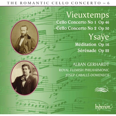 Alban Gerhardt, VIEUXTEMPS: CELLO CONCERTO NO.1 & NO. 2 / YSAYE: MEDIATION OP. 16, CD