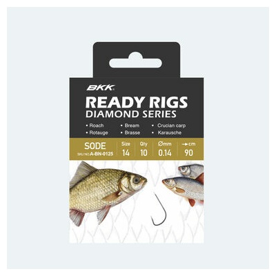 BBK Náväzec Ready Rig Diamond Sode RD 70 cm veľ.6 10 ks