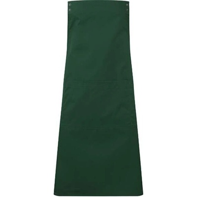 Premier Workwear Gastro zástěra tělo PR190 Bottle Green Pantone 7484C 70x86cm