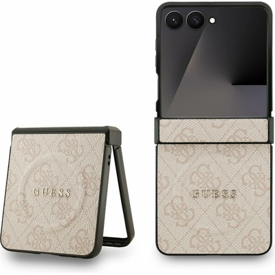 GUESS PU Leather 4G Colored Ring Magnetic Задна корица за Samsung Galaxy Z Flip 7 Pink Guess | Rozov | МЪЖЕ | UNI