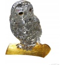 HCM Kinzel 3D Crystal puzzle Sova šedá 42 ks