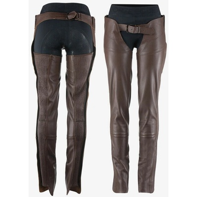 HORZE Chapsy Blake kožené b.hnědá – Zboží Mobilmania