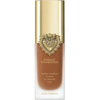 Dolce & Gabbana Flawless Everlast Foundation intenzívny krycí make-up s dlhotrvajúcim efektom SPF20 29W medium deep 27 ml