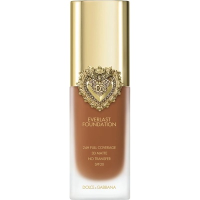 Dolce & Gabbana Flawless Everlast Foundation intenzívny krycí make-up s dlhotrvajúcim efektom SPF20 29W medium deep 27 ml