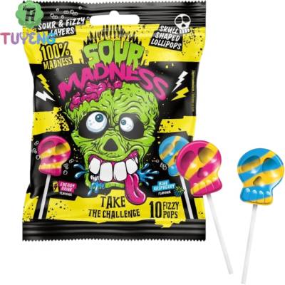 Argo Sour Madness Take The Challenge Lollipop 90 g