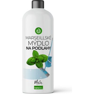 Nanolab Čistič na podlahy z Marseillského mydla Mäta 1 l