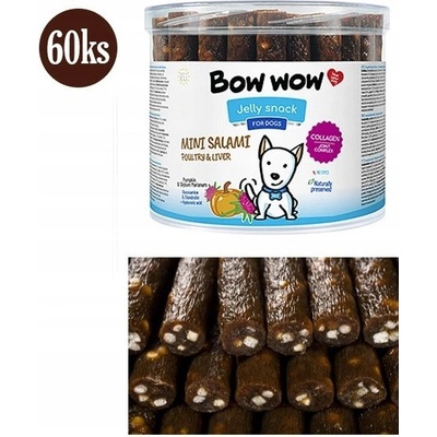 Mira Mar Bow Wow Mini uhorskej salámky pečeňovej 1400 g 60 ks