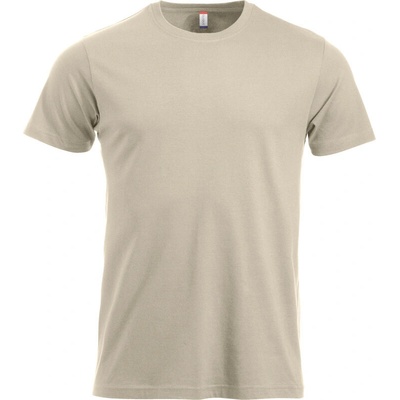 Clique New Classic-T krátký rukáv pánské COT67936008100-light khaki