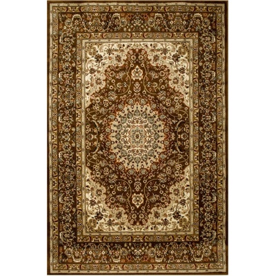 Najkoberce Super Rose 1874A ornament hnedý / béžový