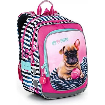 Topgal Ученическа раница Френски булдог topgal endy