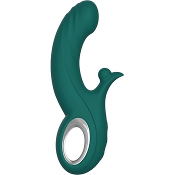 Image 1 of Chisa-novelties Chisa Kissen Raider Dual Vibration + Thrusting Green