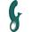 Chisa-novelties Chisa Kissen Raider Dual Vibration + Thrusting Green