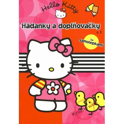 Hello Kitty Hádanky a doplňovačky č. 1 so samolepkami