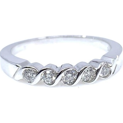 Diante Zlatý prsten s briliantem CKW070293BDB2B-W 1