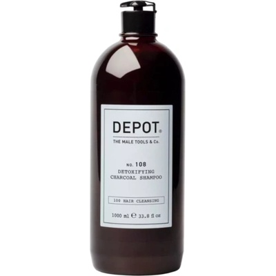 Depot No. 108 Charcoal детоксикиращ шампоан за мъже 1000 ml