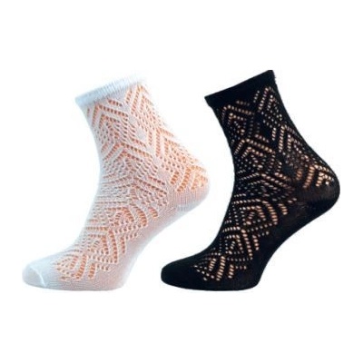 Novia dámské ponožky Dana krajka 1 pár bílá