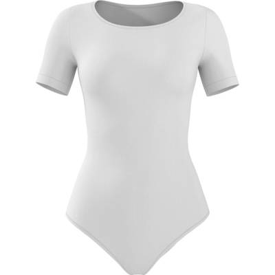 ESMARA Dámské bezešvé tvarující body bílá – Zboží Dáma