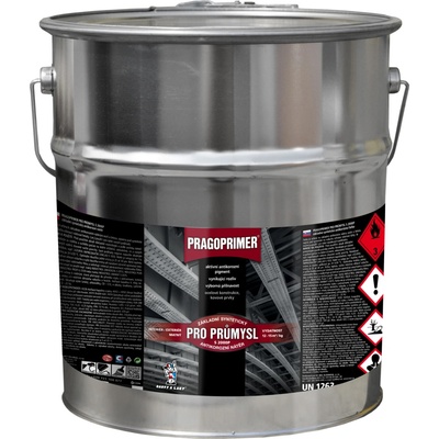 Pragoprimer pre priemysel S2000P základná farba na kov a savé podklady, 0840 červenohnedá, 10 kg