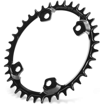 Převodník Garbaruk - Shimano GRX Round Převodníky: 44 zubů - černá – Zboží Dáma