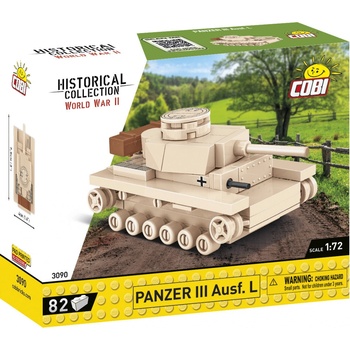 COBI 3090 Mini tank Typ Panzer III Ausf L 1:72