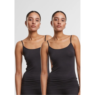 Urban Classics 2 Броя Дамски Потници Ladies Bamboo Tank Top 2-Pack black+black XSUB-TB7675A-03169 - Камуфлаж, размер L