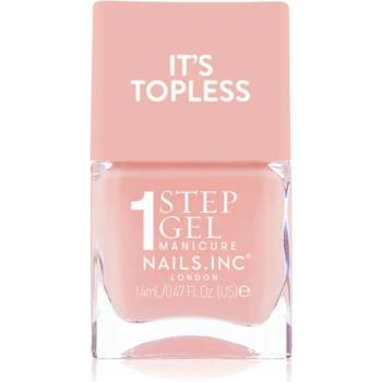 Nails Inc. Nails Inc. It’s Topless гел лак за нокти за дълготраен ефект цвят Trinny 14ml