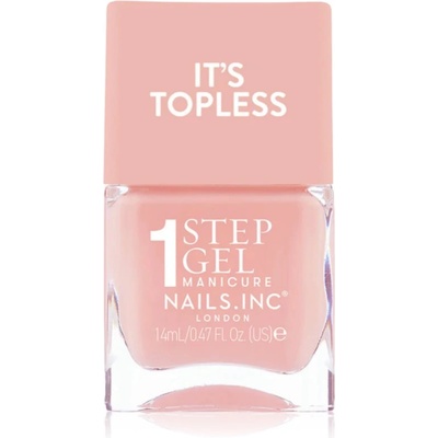 Nails Inc. Nails Inc. It’s Topless гел лак за нокти за дълготраен ефект цвят Trinny 14ml