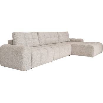 Miuform Бежов разтегателен модулен ъглов диван с място за съхранение (десен ъгъл) Lulu - Miuform (2227PE06)