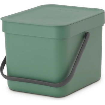 Brabantia Кош за смет за разделно събиране Brabantia Sort&Go 6L, Fir Green (1003233)