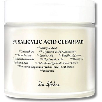 Dr. Althea - 2% Salicylic Acid Clear Pad 60pcs