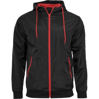 Build your Brand BY 016 pánská větrovka black/red