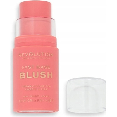 Makeup Revolution Fast Base Blush tvárenka Peach 14 g