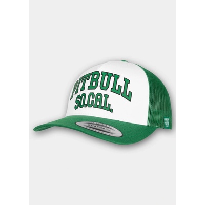 PitBull West Coast Snapback SO CAL retro Trucker biela/zelená