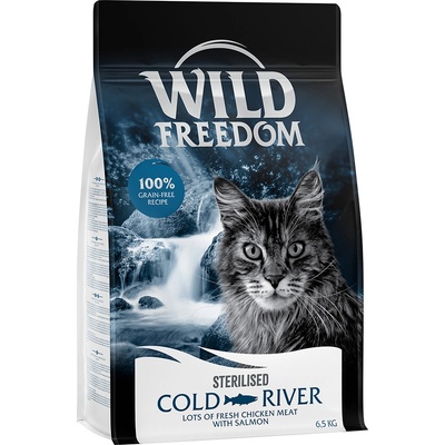 Wild Freedom Adult Cold River Sterilised losos bez obilnín 2 x 6,5 kg