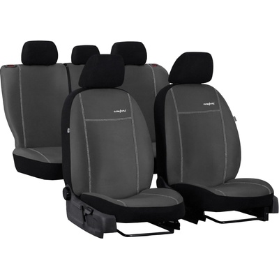 Autopoťah Pok-ter Comfort Alcantara - svetlo šedé