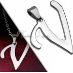 Talitha Висулка с буквата " v"