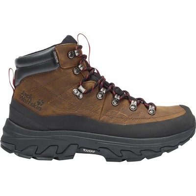 Jack Wolfskin Мъжки туристически обувки Jack Wolfskin Apex Hike Pro Lth Texapore Mid Walking boots - Fawn - размер 45 (EU) (019-1394-0120)
