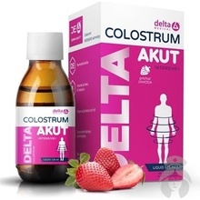 Delta colostrum liquid jahoda 125 ml