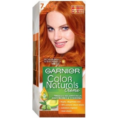 Krémové farbivo Garnier Color Naturals č. 7.40 Medená blond