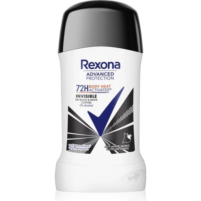 Rexona Advanced Protection Invisible дезодорант стик срещу бели и жълти петна 50ml