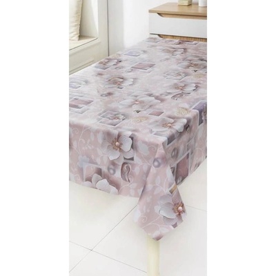 Ubrus PVC 3581549, metráž, 20 m x 140 cm, luxusní květinový vzor, IMPOL TRADE