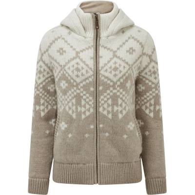 Sherpa Дамско вълнено яке Sherpa Women's Kirtipur Sweater Zip-up hoodie - Cream - размер XS (105-6751-0111)