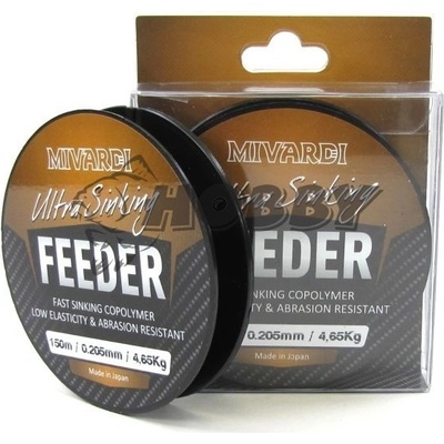 Mivardi Ultra Sinking Feeder 150 m 0,185 mm