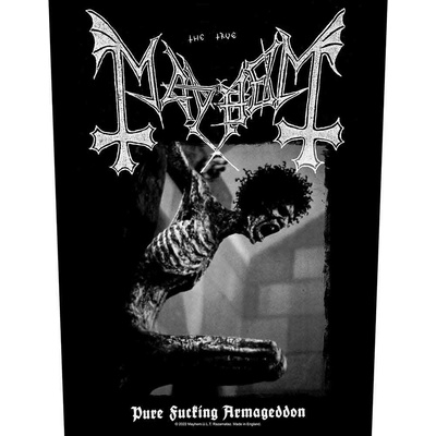 Nažehlovačka Mayhem - Pure Fucking Armageddon